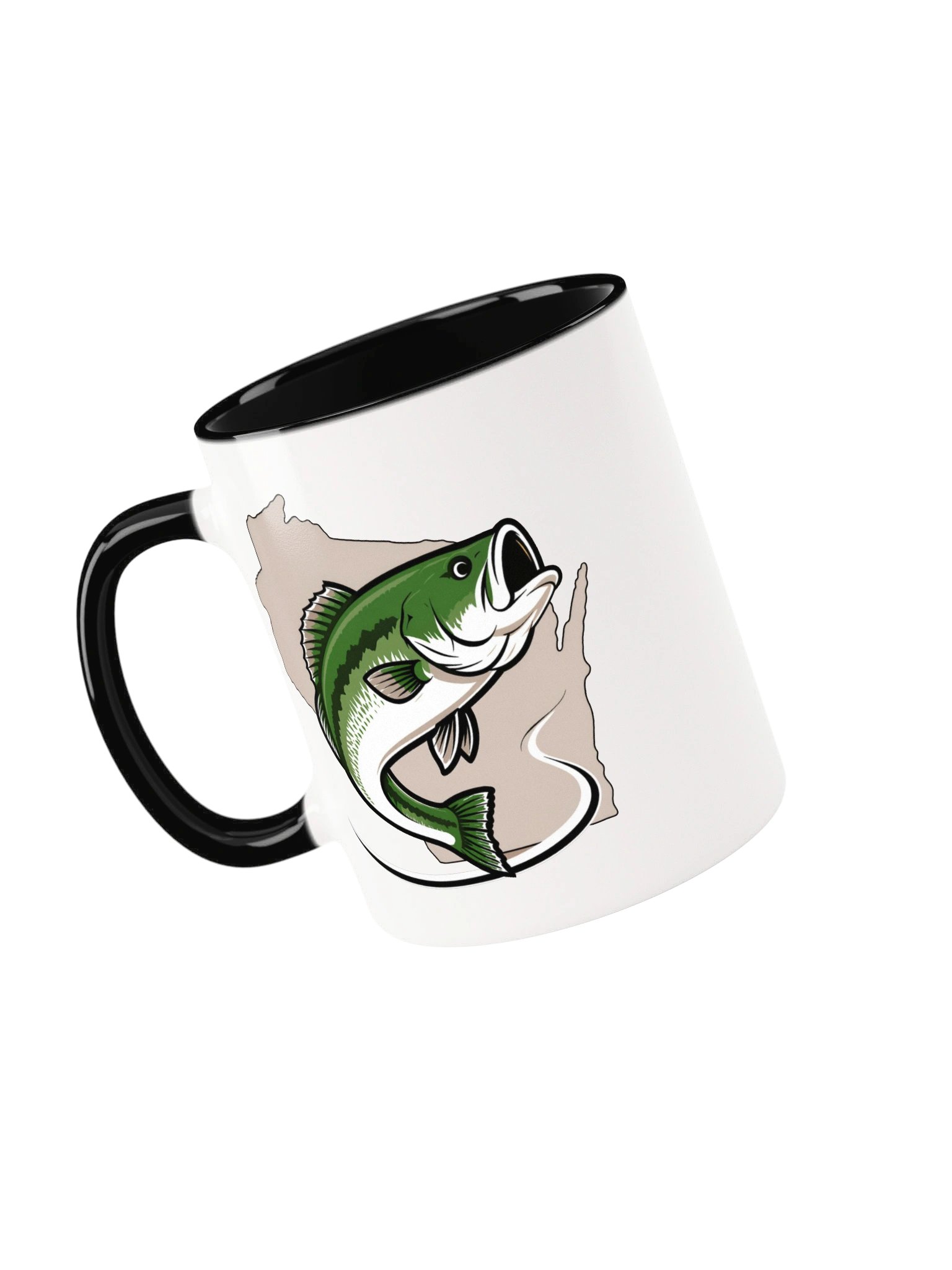 Fishing Southern Wisconsin Ceramic Mug with Color Inside product image (12)