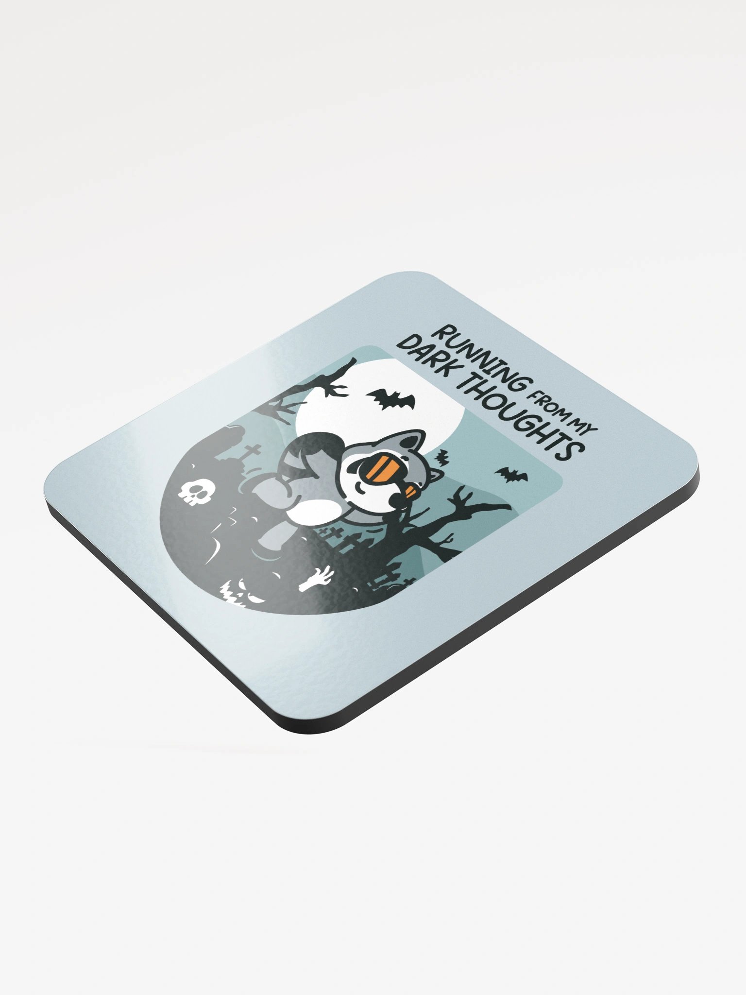 Running From My Dark Thoughts Coaster product image (3)
