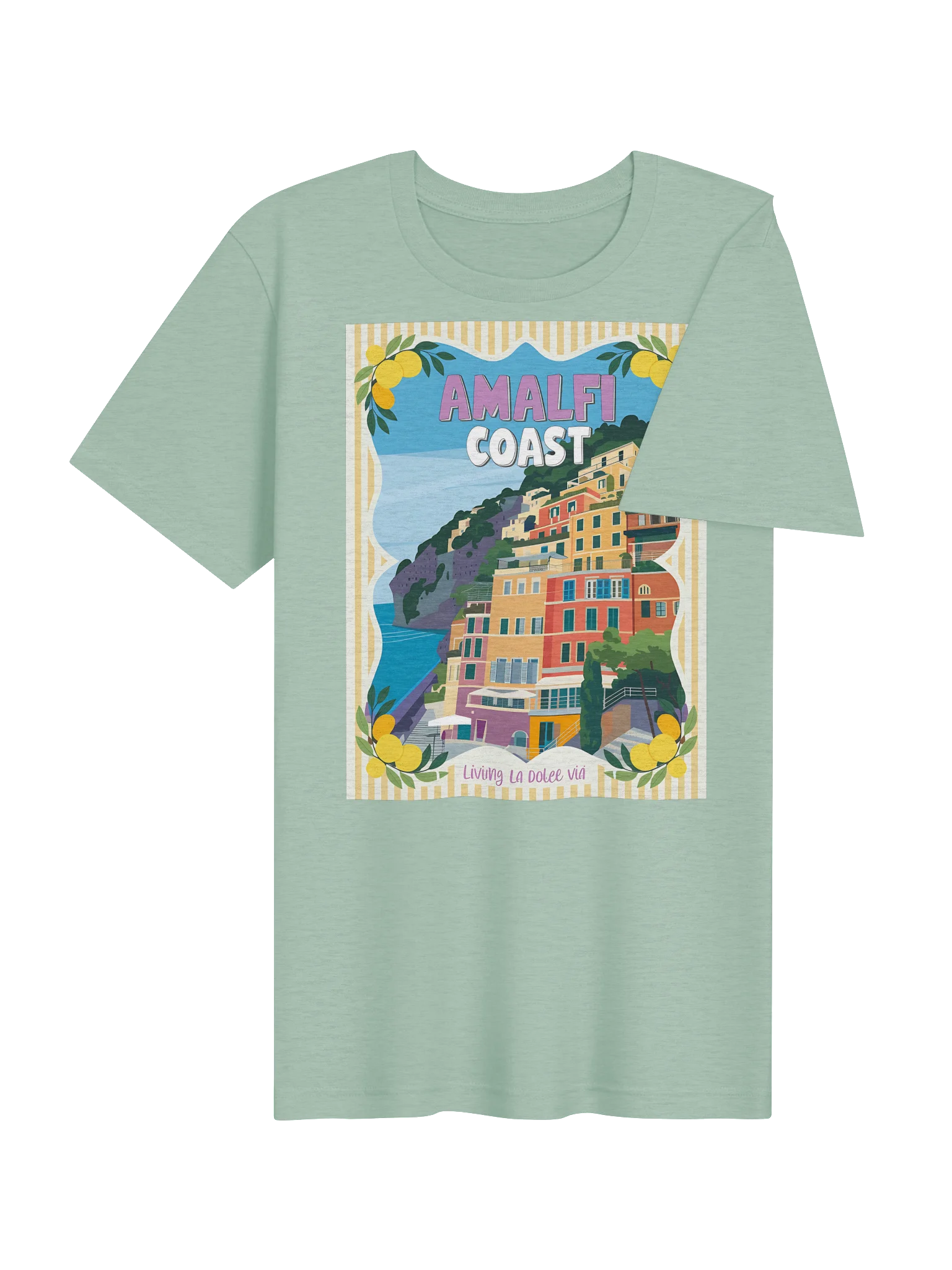 Amalfi Coast La Dolce Vita T-Shirt product image (4)