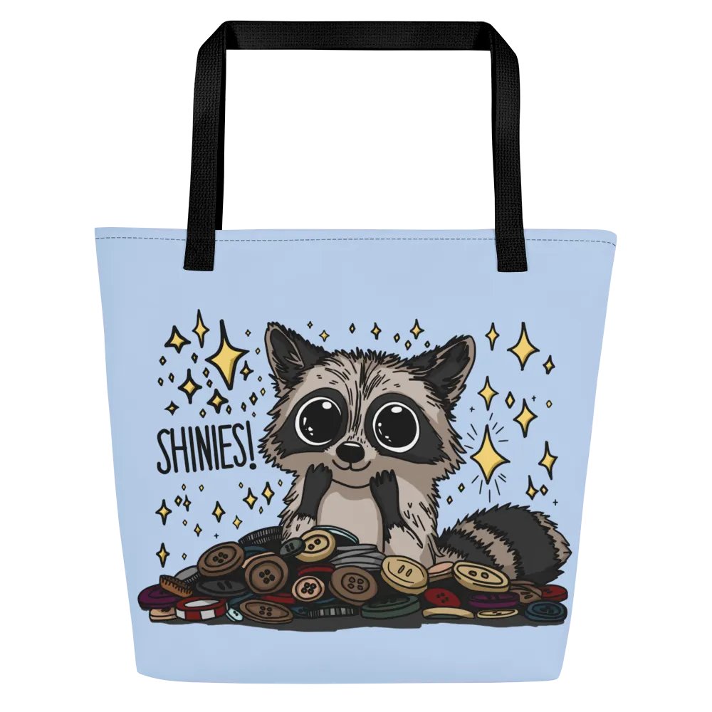 Trash Panda's Treasure Tote Bag product image (1)