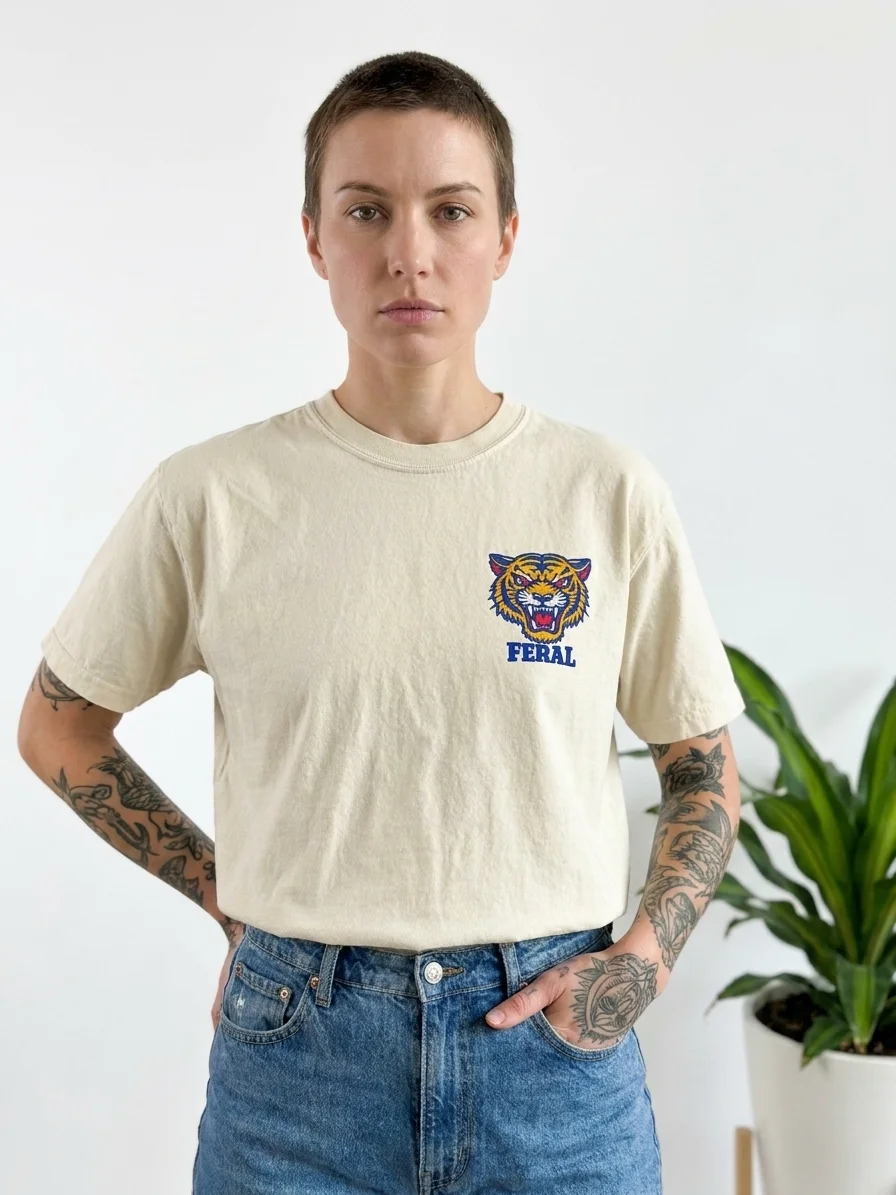 Small Talk- Tiger FERAL T-Shirt product image (4)
