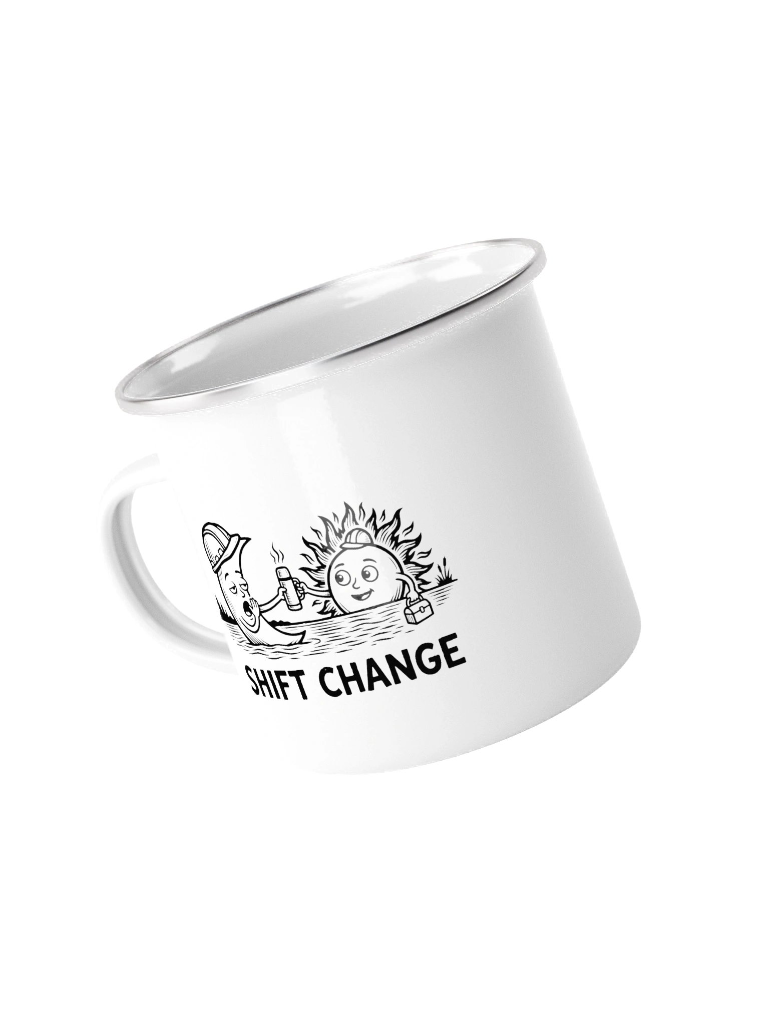 Shift Change Enamel Camp Mug product image (2)
