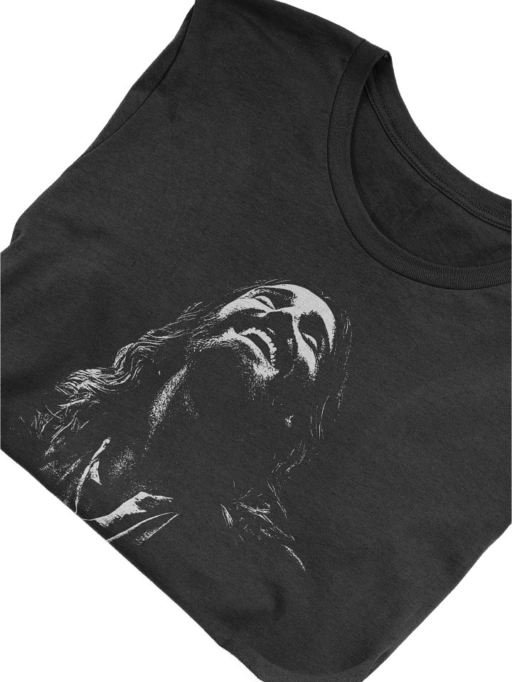 His Smile Says It All – Gentle Joy and God’s Love, Christian Faith Tee (No Text) product image (2)