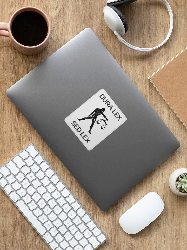 Dura Lex Sed Lex Sticker product image (1)