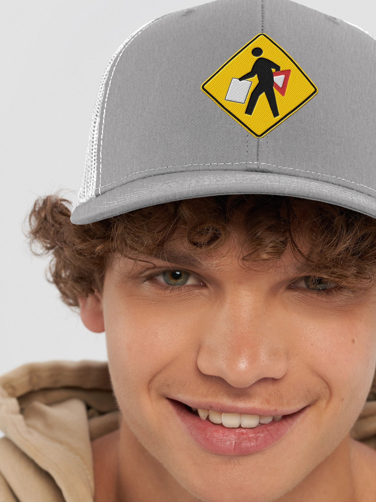 Sign Man Logo Trucker Hat product image (8)