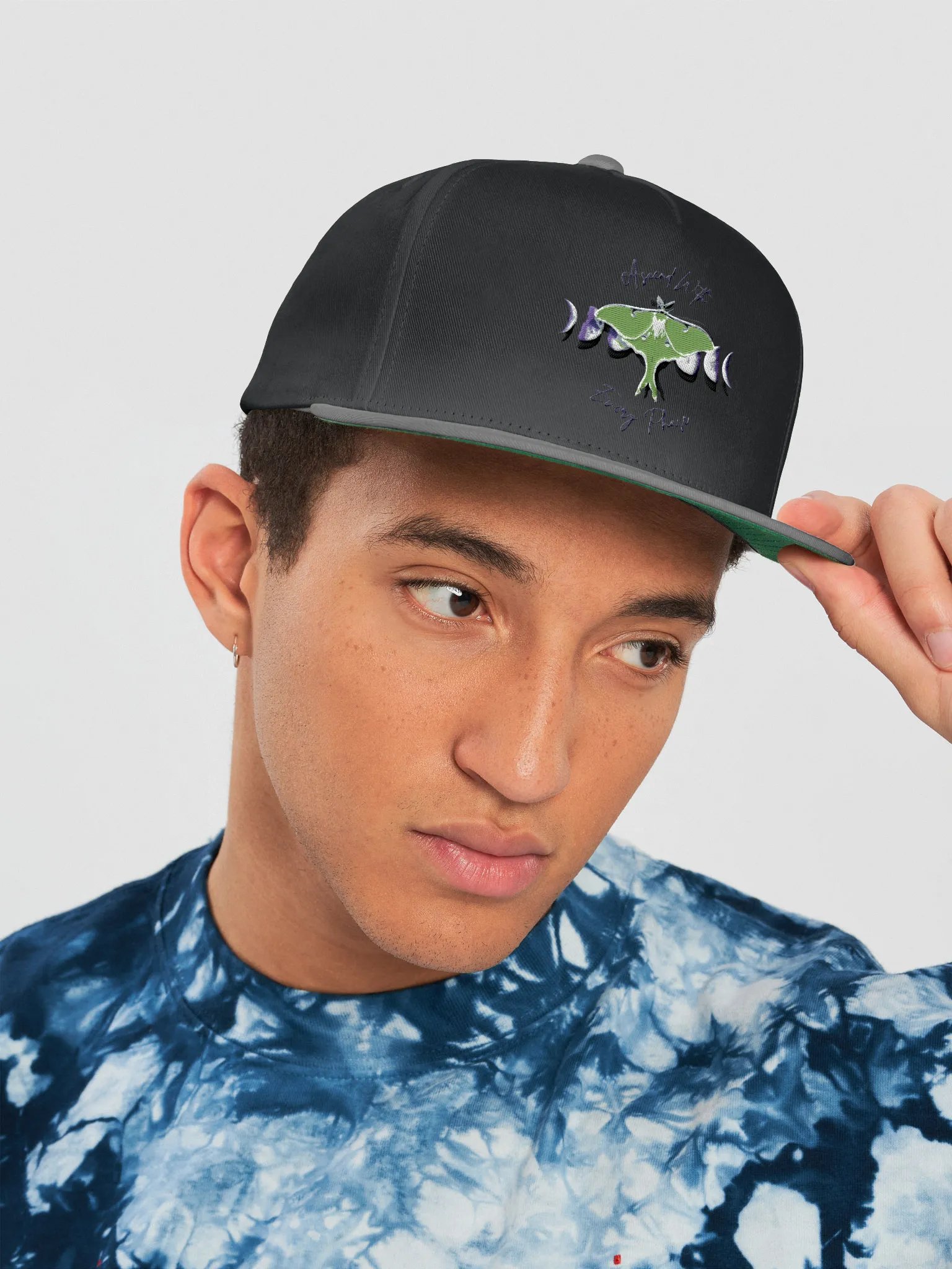 Ascend With Every Phase Flat Snapback Cap product image (11)