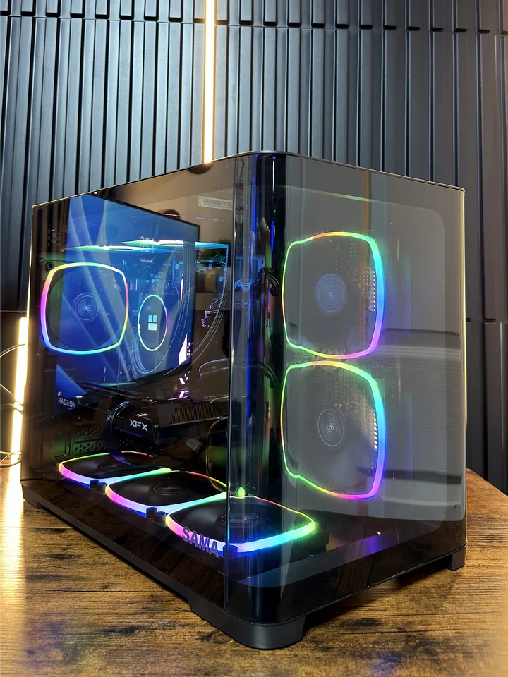 Pc Gaming Nebula Core - Ryzen 7 5700 + RX 7600 8GB + 32GB DDR4 3200MHz + Asrock B550 product image (1)