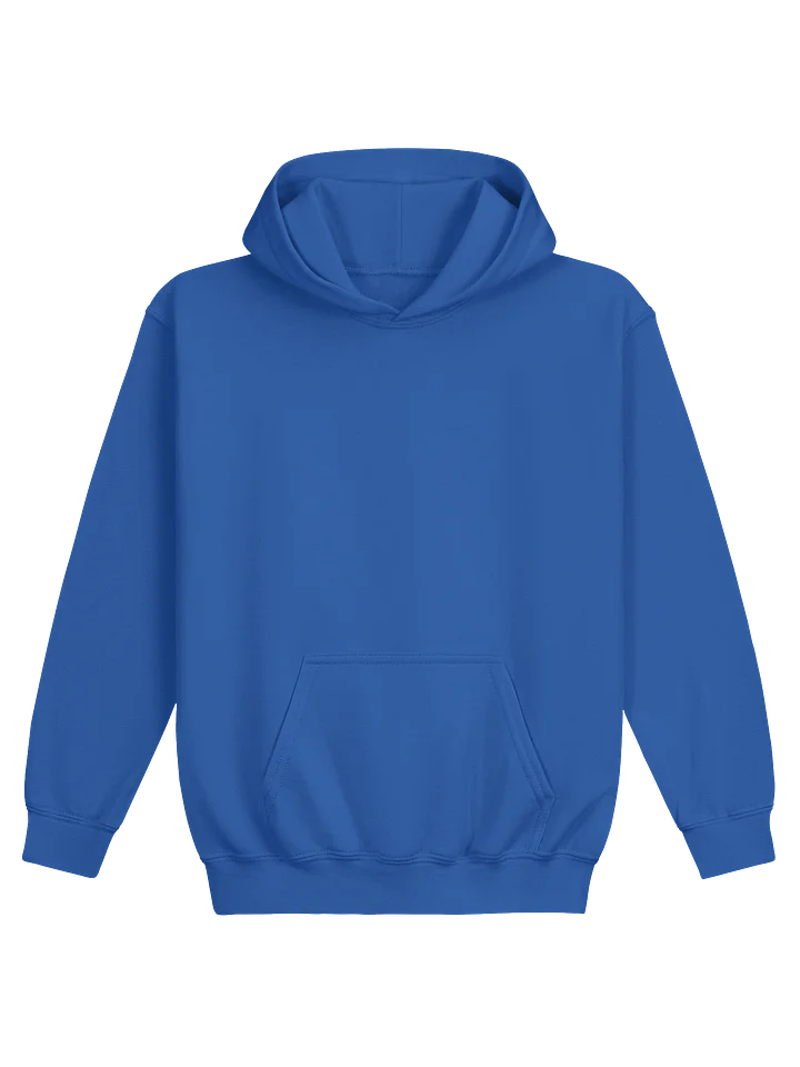 Kids Pull-over Hoodie - Royal Blue, Logo on Back product image (1)