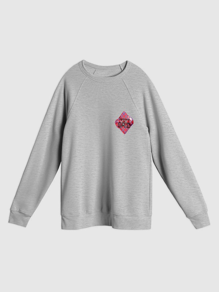 Flamedra Grid Bella+Canvas Unisex Sponge Fleece Raglan Sweatshirt product image (1)