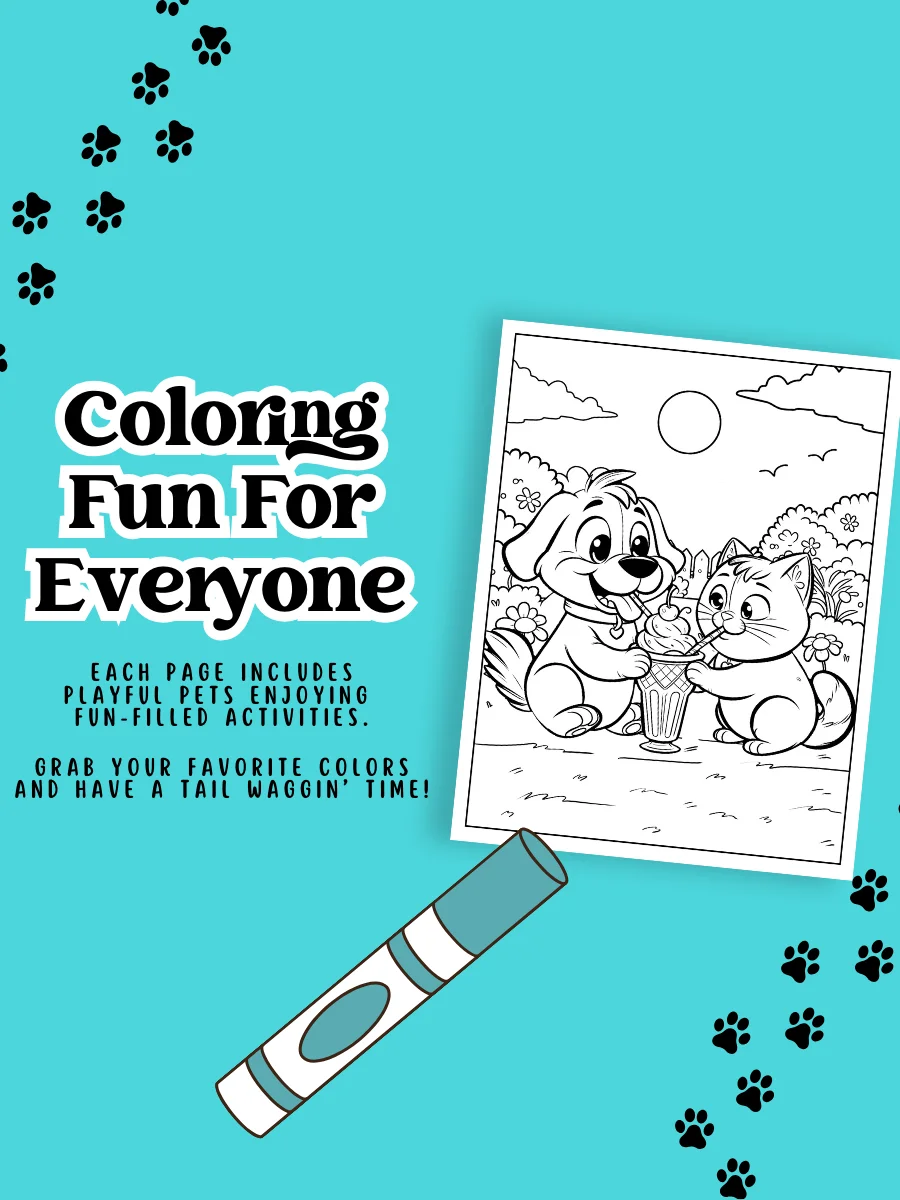 Tail Waggin' Time Coloring Pages product image (2)