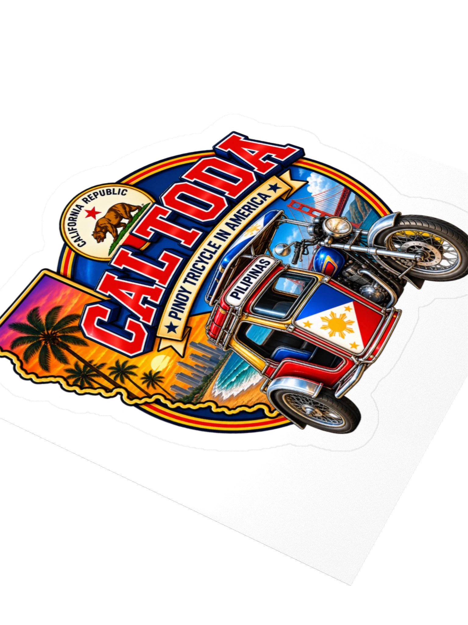CAL TODA STICKERS (COST = $2.29) product image (9)