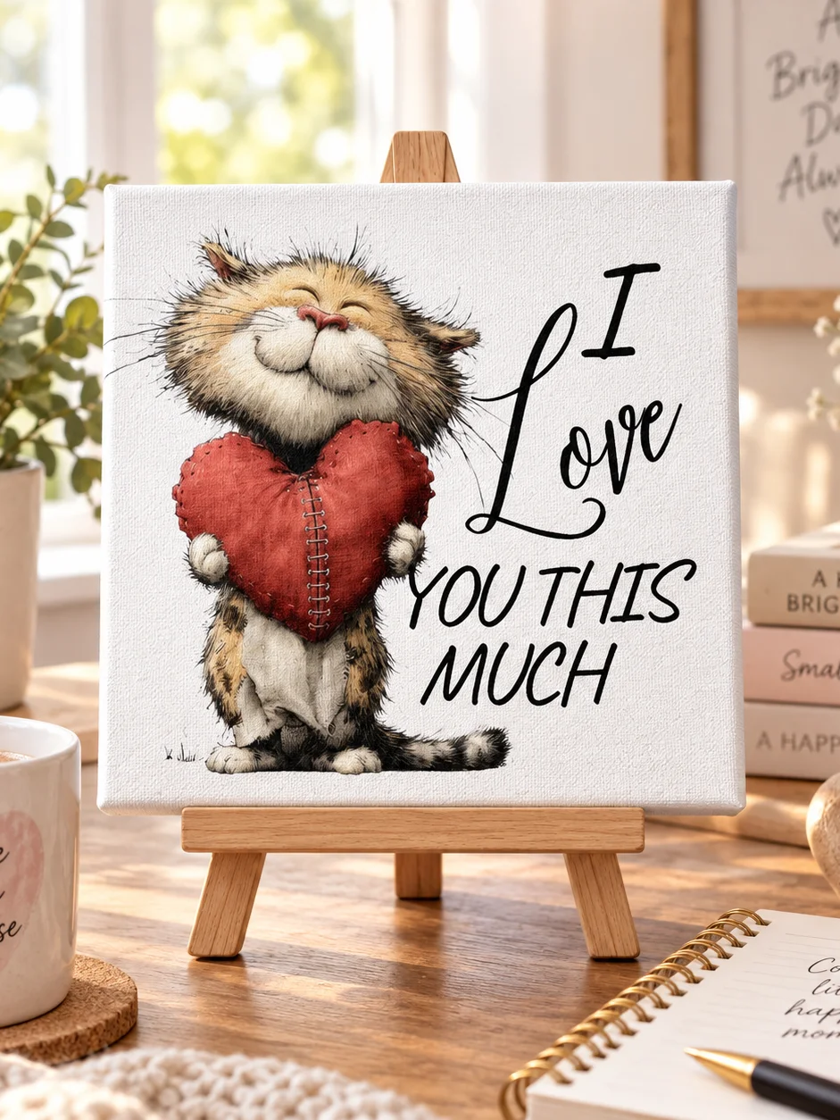 I Love You This Much Canvas product image (5)
