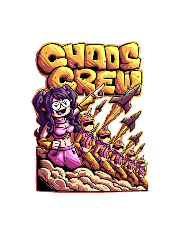 Chaos Crew Sticker product image (21)