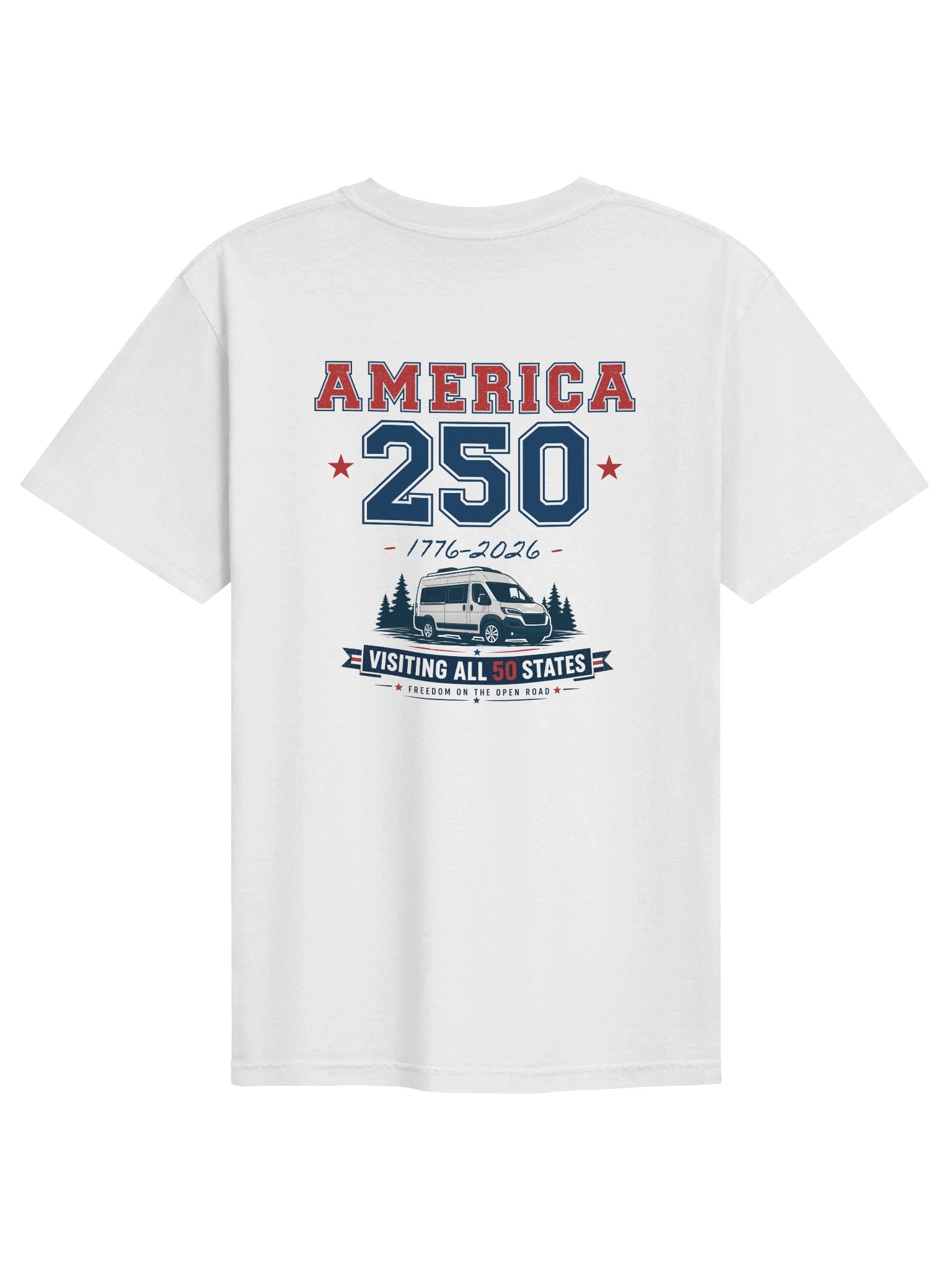 Vancaskeys 250th Anniversary Shirt for 4th of July T-Shirt for Independence Day Tee product image (10)