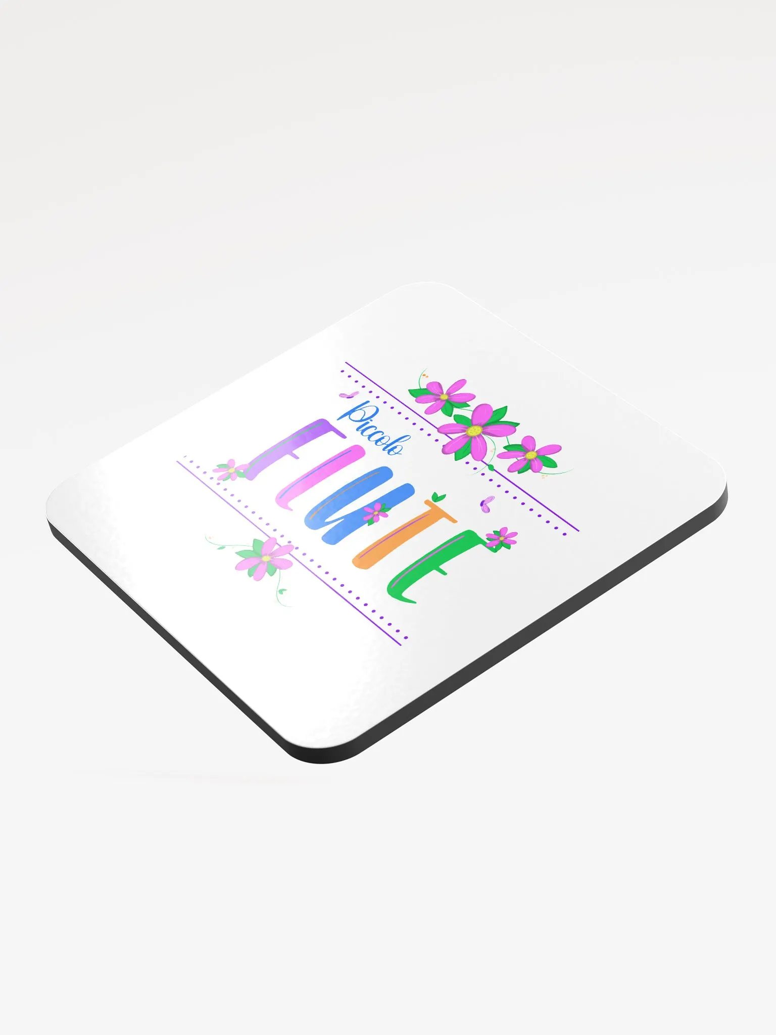 Floral Flute Coaster - Piccolo product image (3)