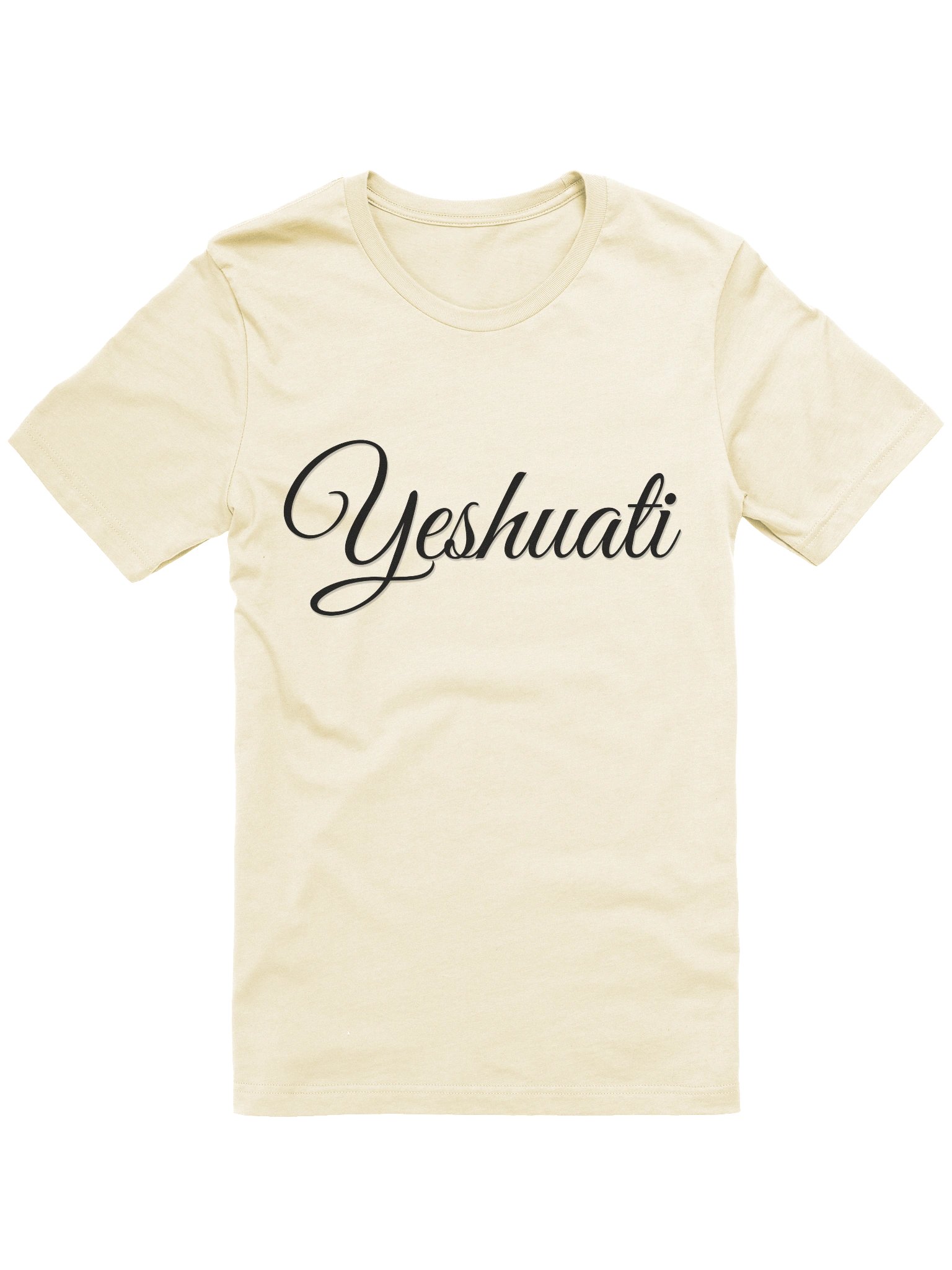 YESHUATI (My Salvation) [Black Letters]- Comfort T-Shirt product image (78)