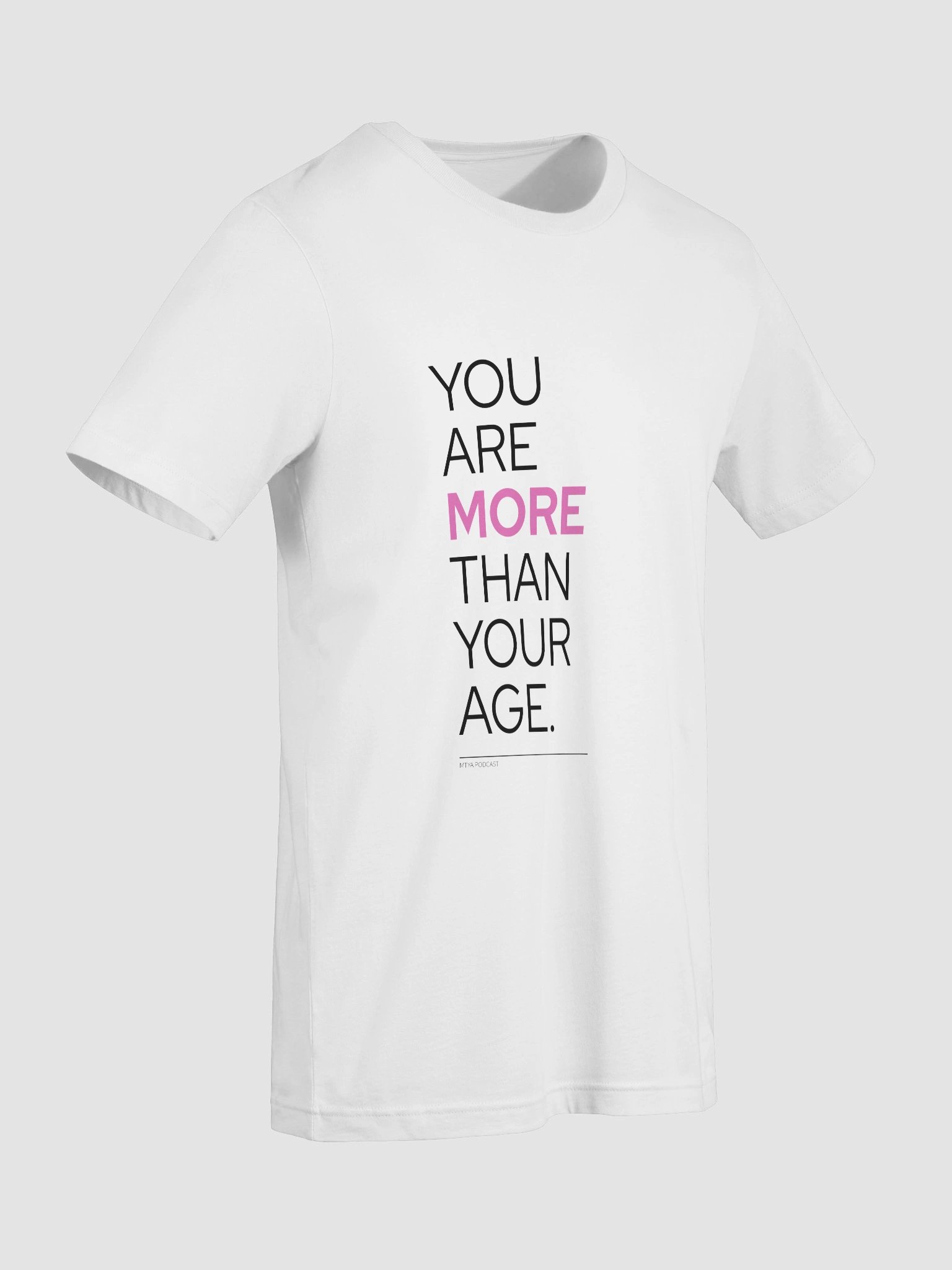 MTYA White T/Pink MORE product image (9)
