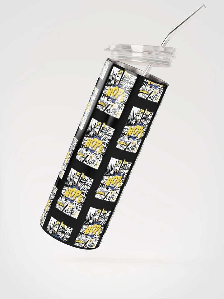 Shac-oholics Comic Blast Tumbler - Yellow 