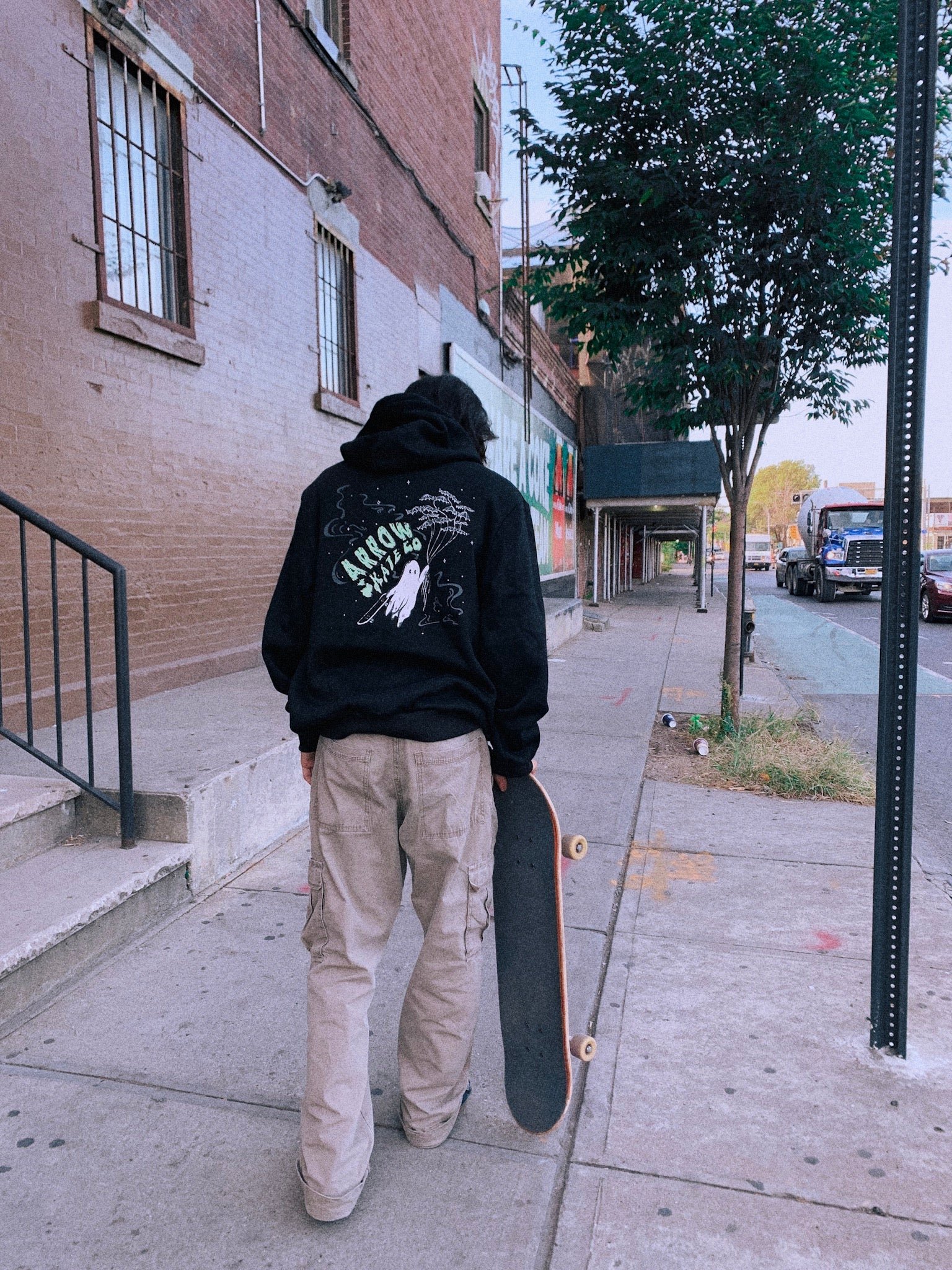 ghost hoodie product image (5)