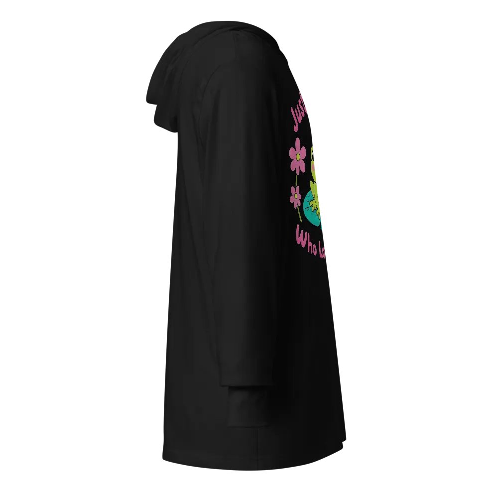 Frog Lover's Cozy Hoodie Tee Bella+Canvas (Adult Unisex) product image (5)