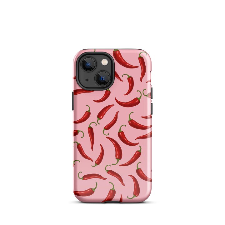 Chili Peppers Pink iPhone Case product image (1)