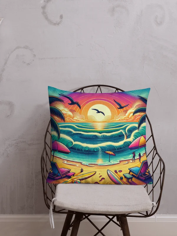 Luxe Linen All-Over Pillow |Ai Design product image (1)