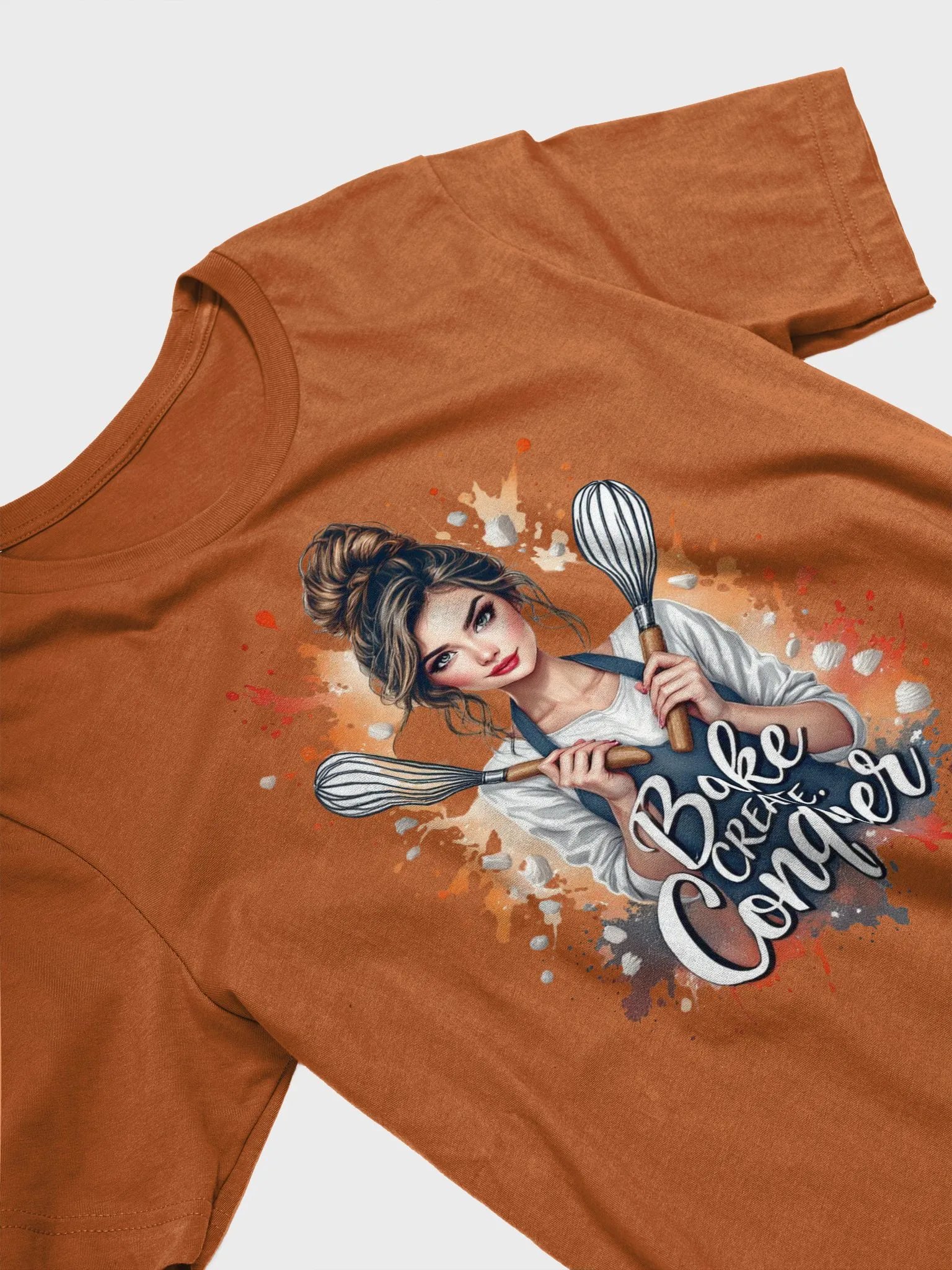 Cook Create Conquer Women's Tee product image (32)