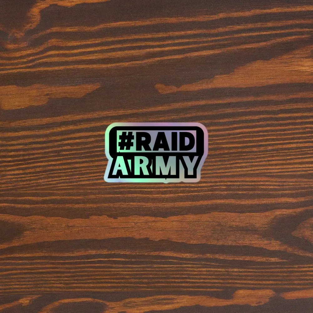 #RaidArmy Sticker product image (4)