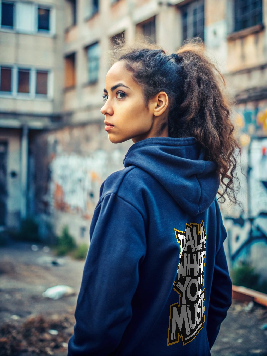 “Dala What You Must” Street-Style Cape Flats Hoodie product image (18)