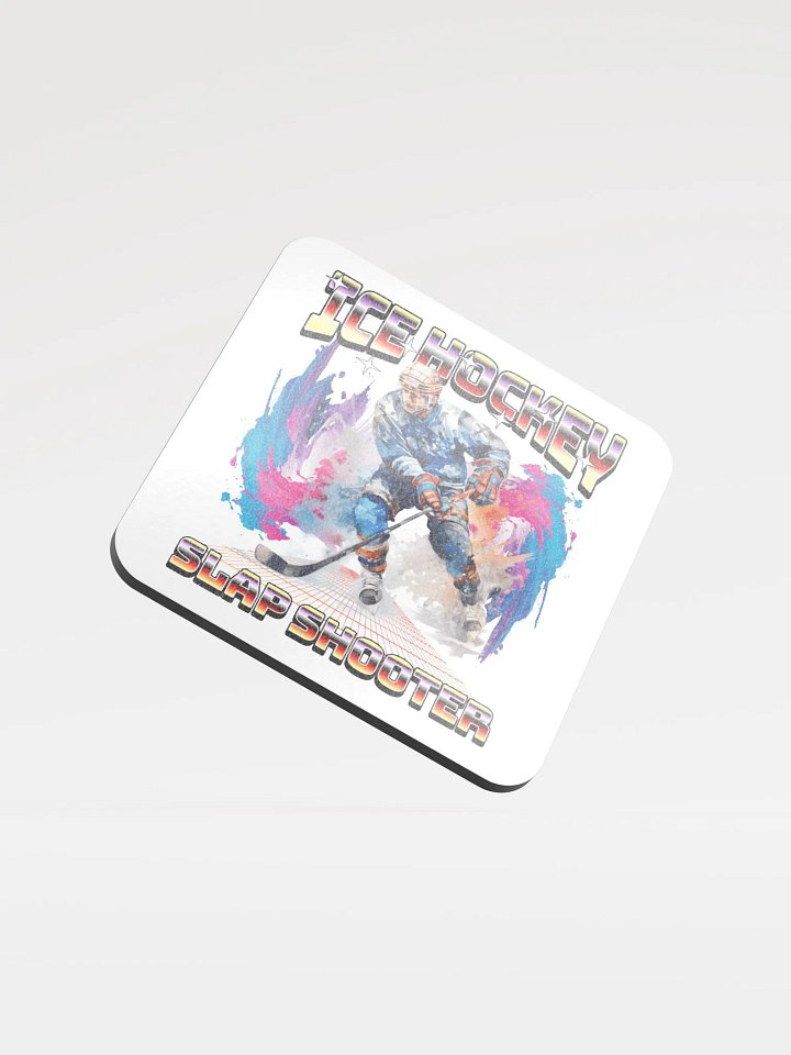 Ice Hockey Slap Shooter Dynamic Coaster product image (2)
