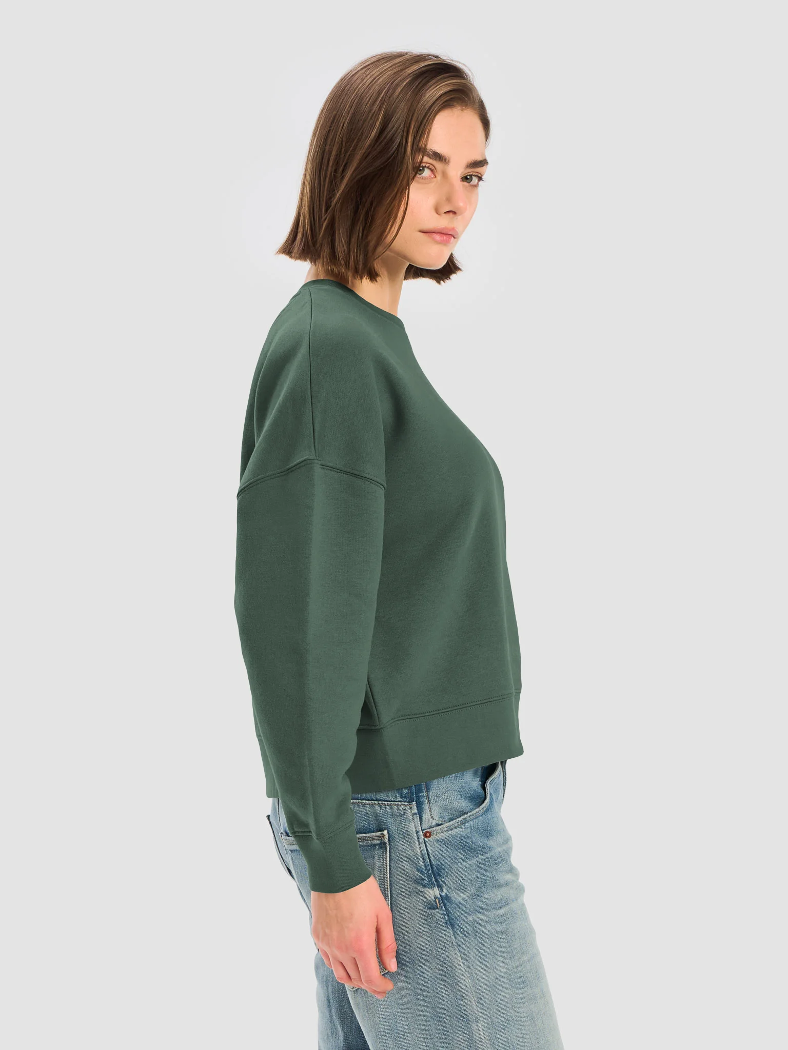 Green Crewneck Sweatshirt Pilates for All product image (8)