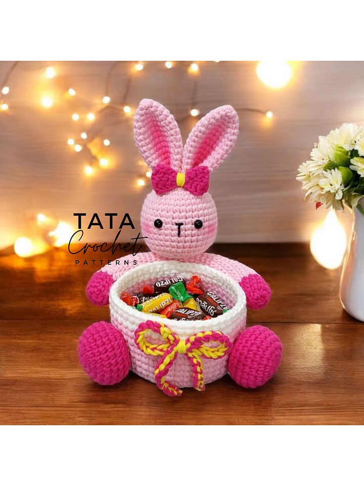 PDF -♡- Bunny Basket Crochet Pattern product image (1)