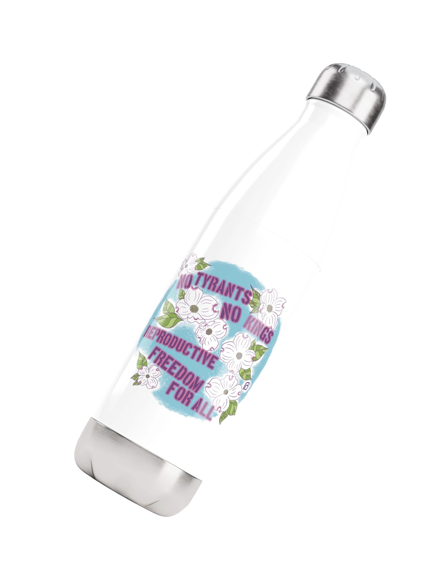 No Tyrants, No Kings Water Bottle — Virginia product image (4)