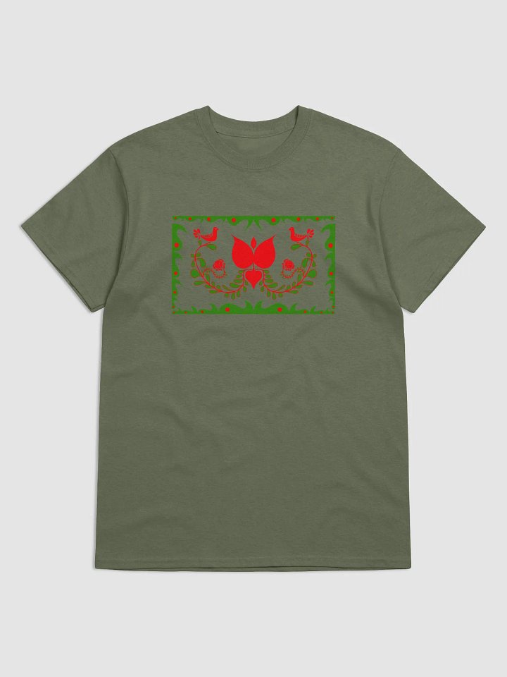 Symmetrical Hungary Floral Harmony T-Shirt product image (1)