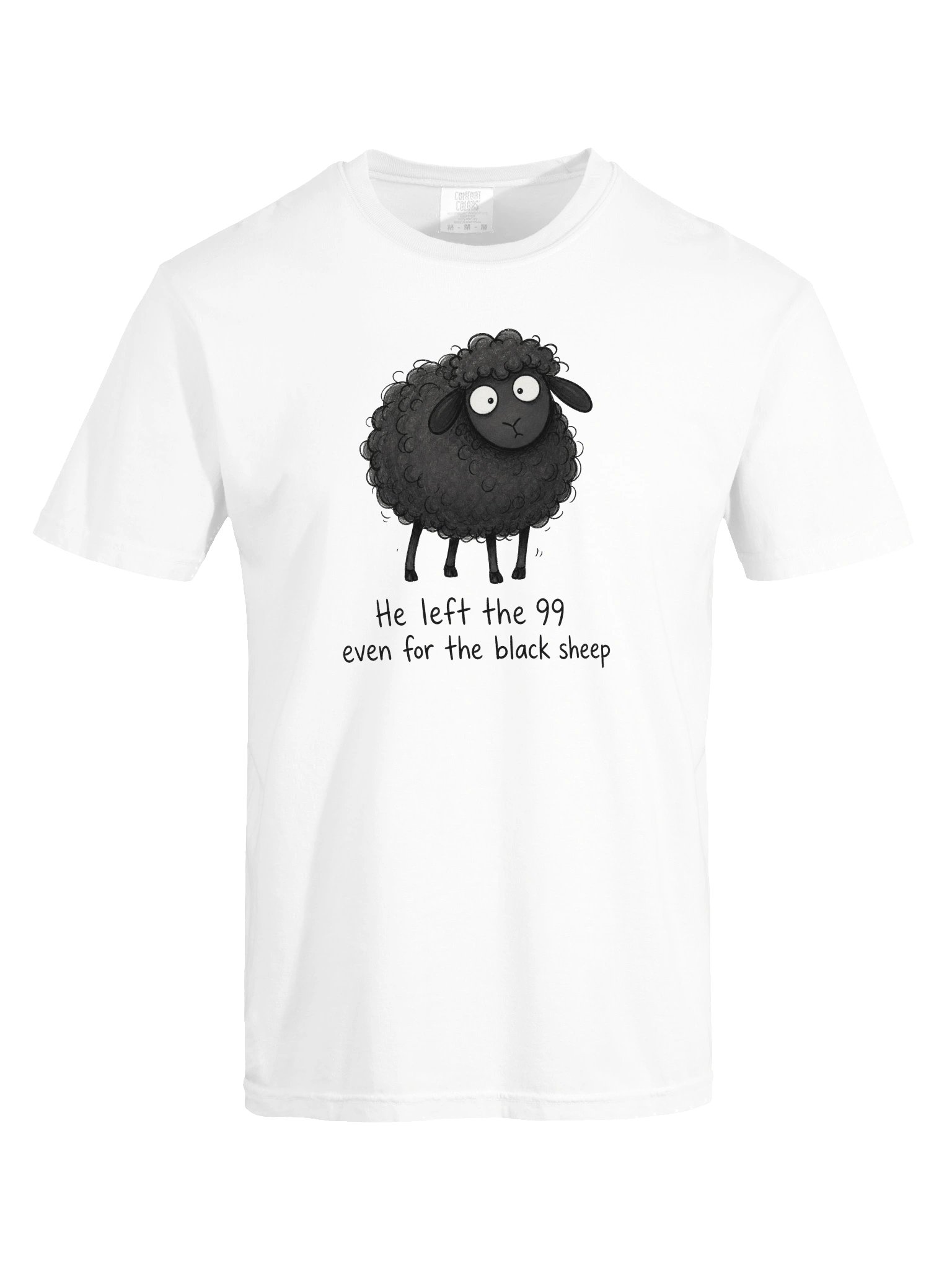 Black Sheep Graphic T-Shirt | Comfort Colors 1717 product image (20)