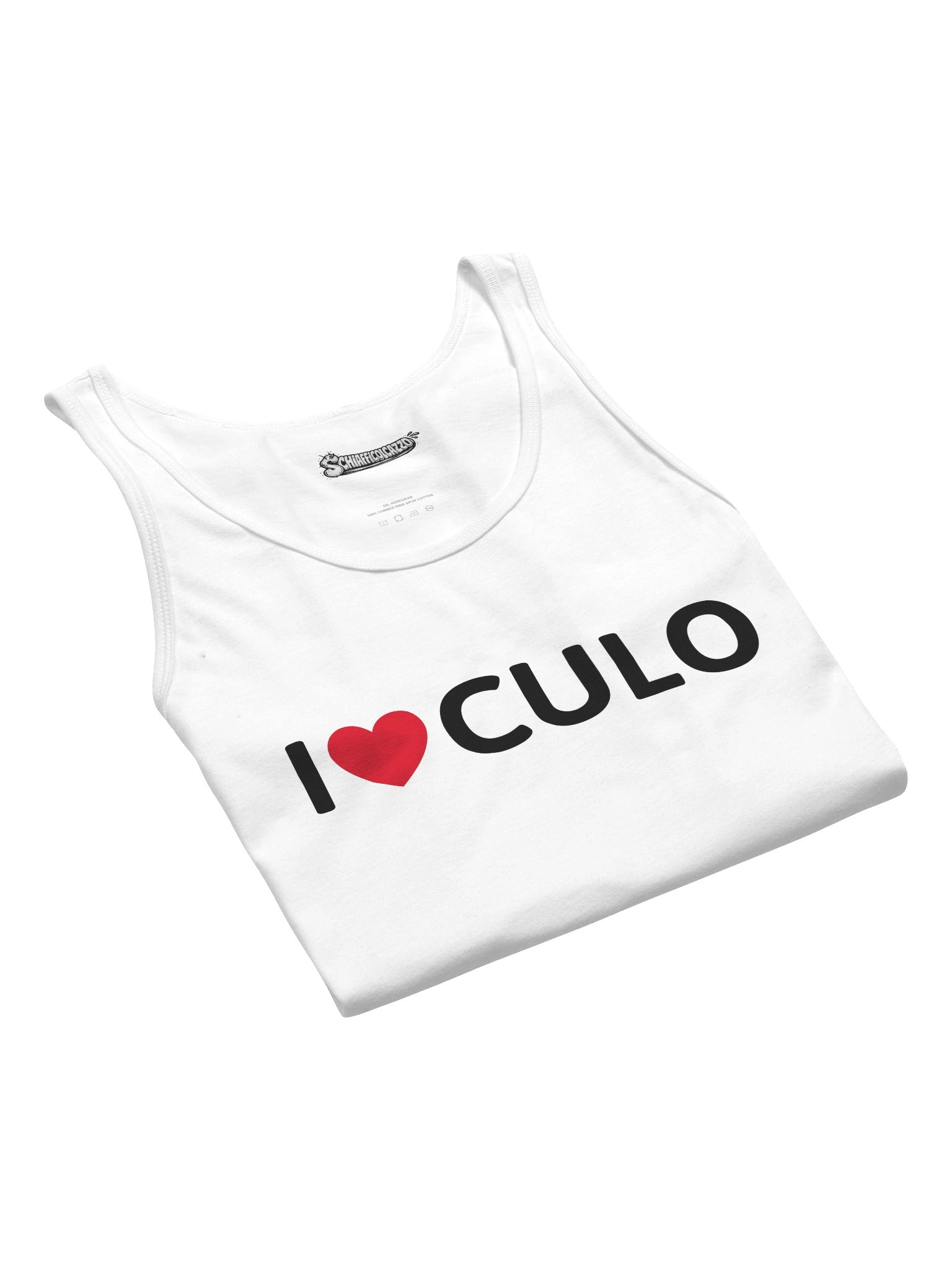 I ♥️ CULO tank top white product image (7)