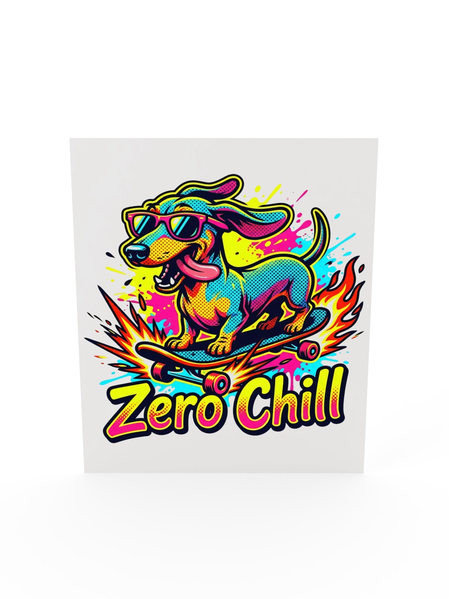 Zero Chill Dachshund Poster product image (19)