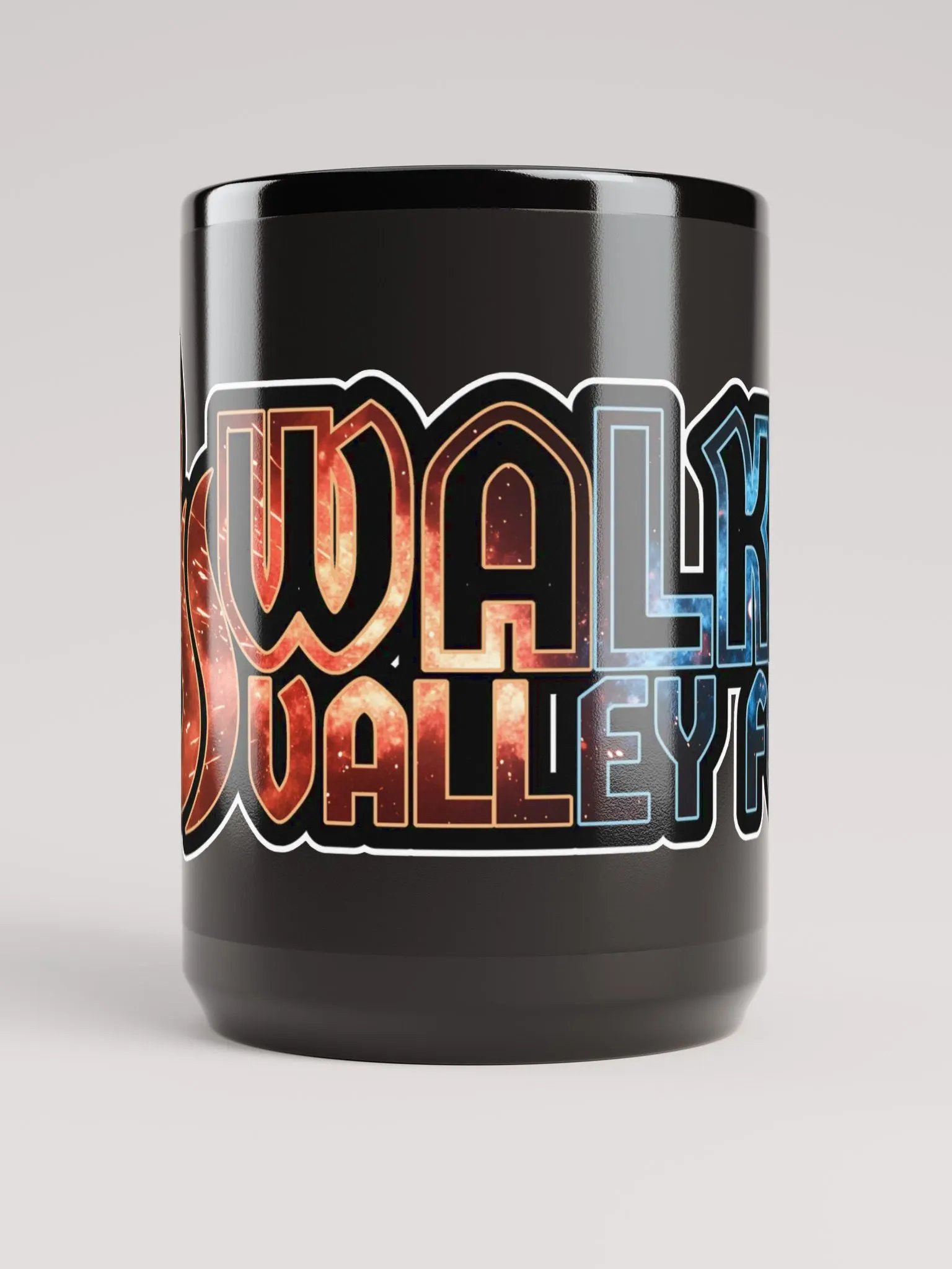 Forge-Inspired Black Glossy Mug product image (6)