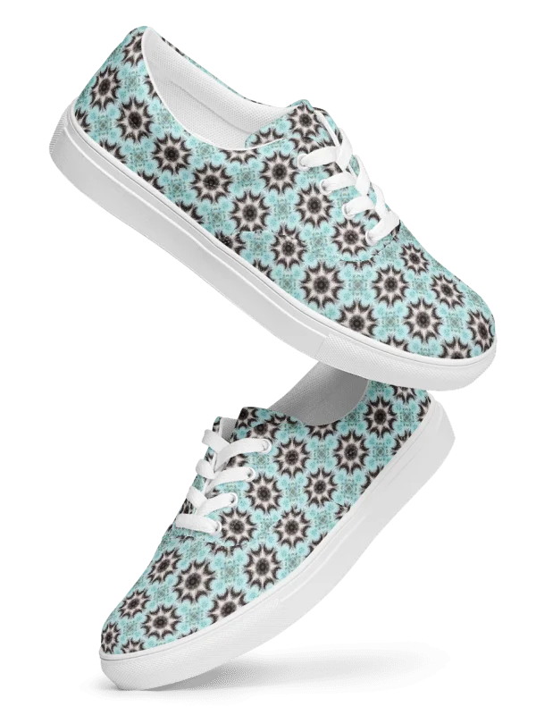 Symmetry in Bloom Canvas Shoes product image (4)