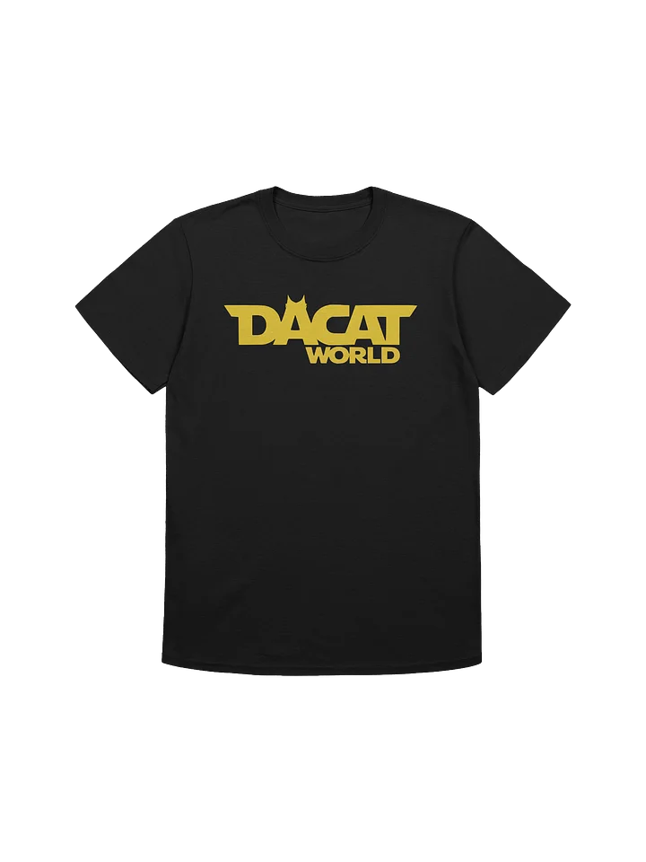 DACAT WORLD yellow logo t-shirt product image (1)