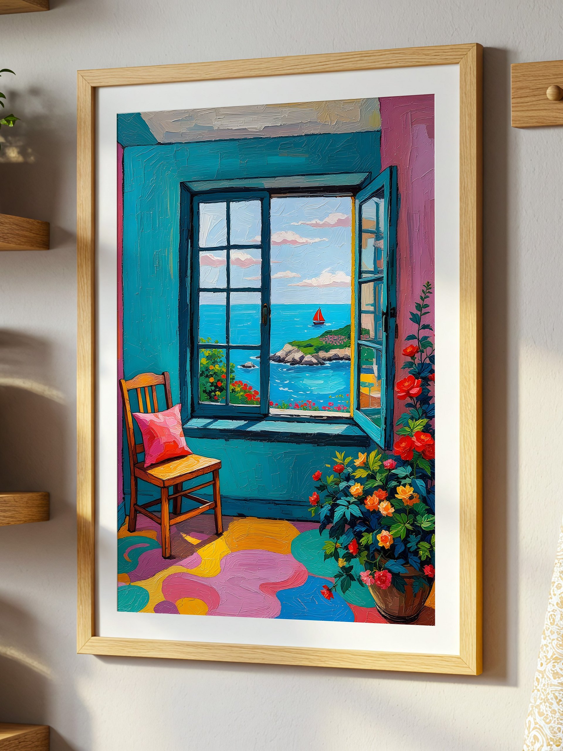 Henri Matisse Open Window Style Wall Art Poster product image (1)