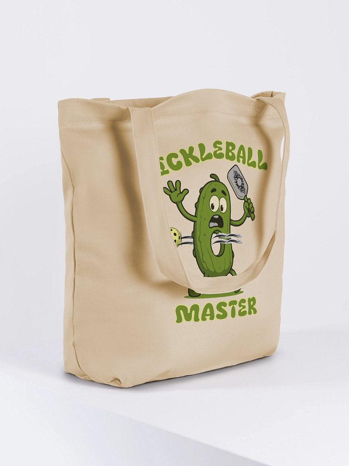 Pickleball Master Vibrant Excited Tote Bag product image (4)
