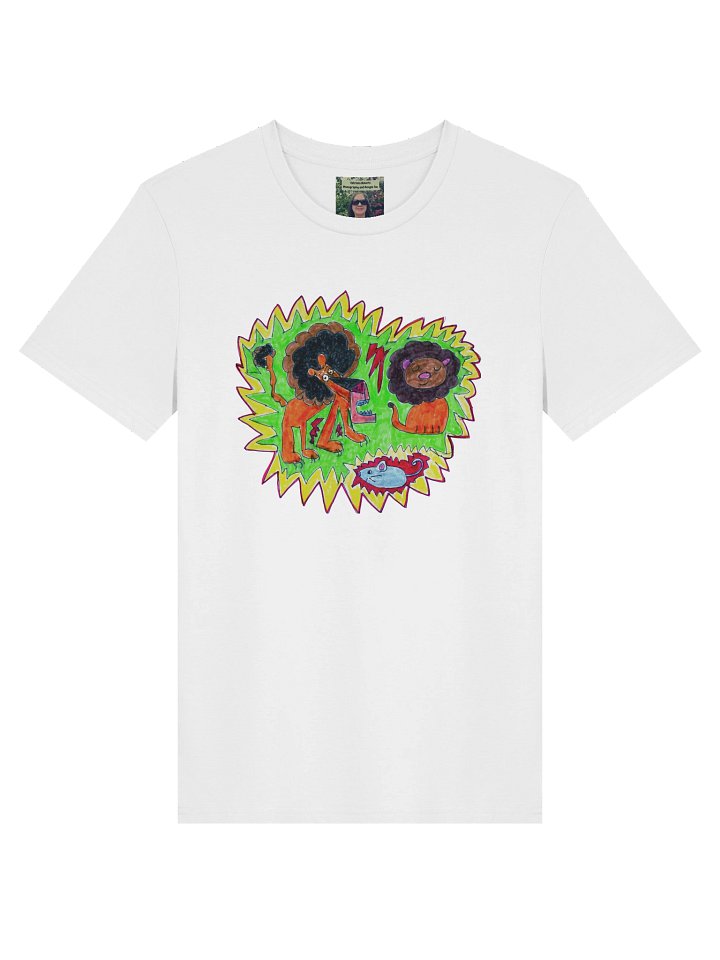 Lively Lions Organic T-Shirt product image (1)