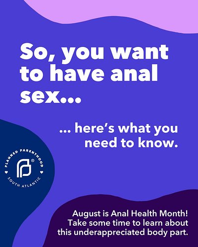 For Anal Health Month, let's talk about how to have safe anal sex! 🍑 We're proudly sex-positive, and a key part of that is ma...