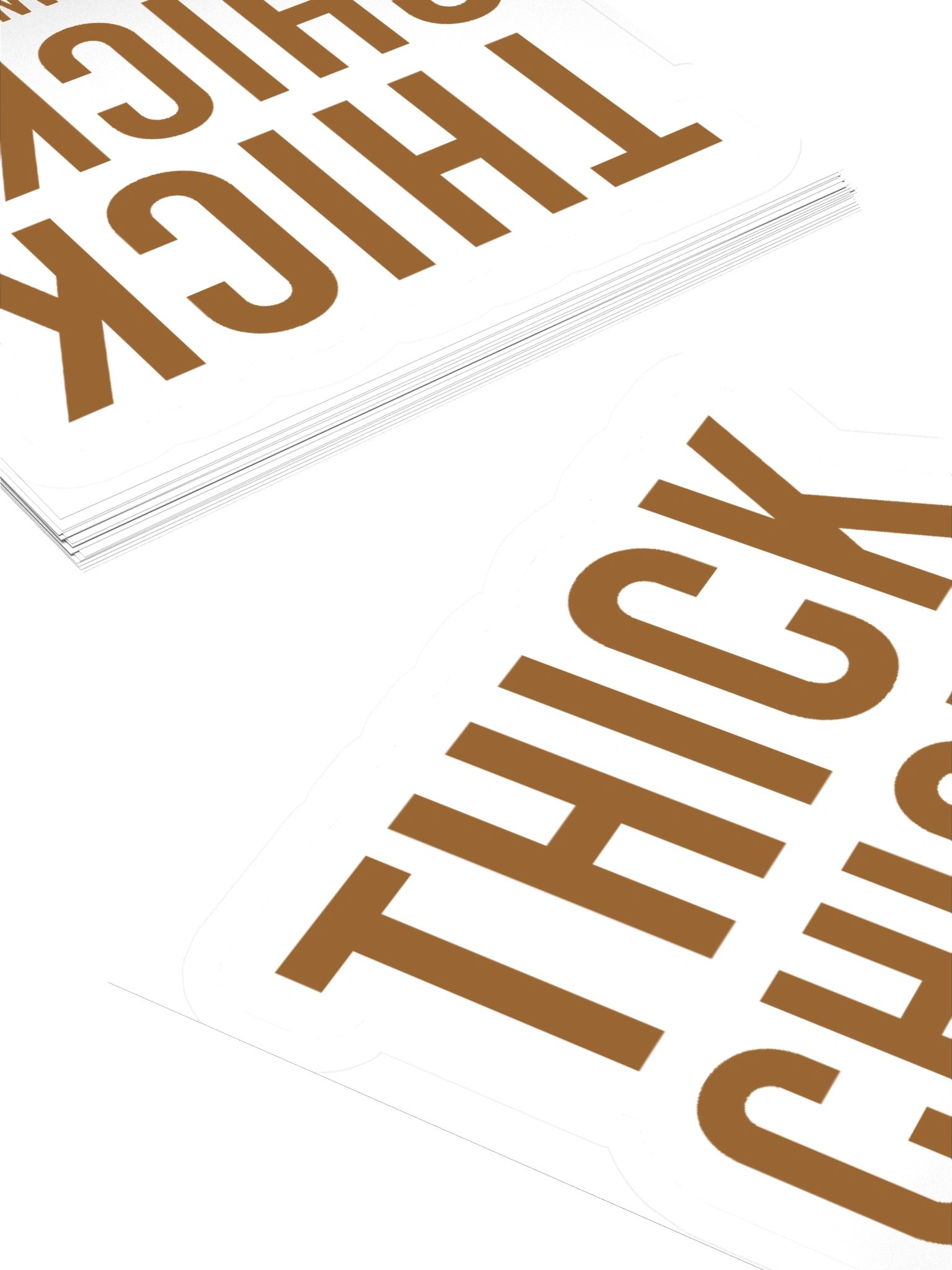 THICK CHICKS sticker product image (8)