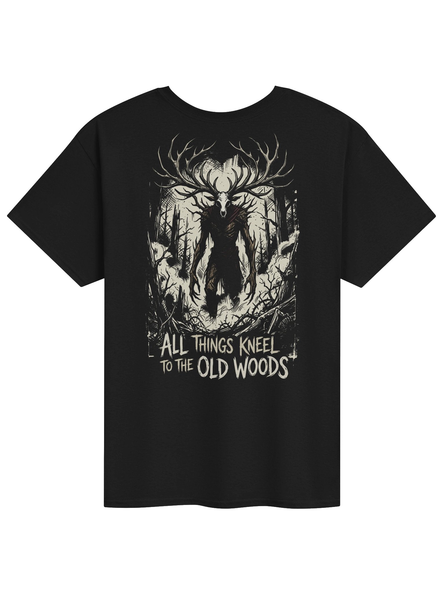 The Old Woods- Back Print T-Shirt product image (3)