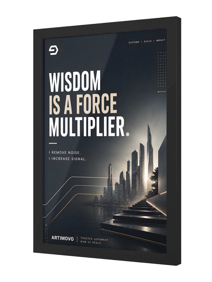 Force Multiplier — Framed Leadership Print product image (4)