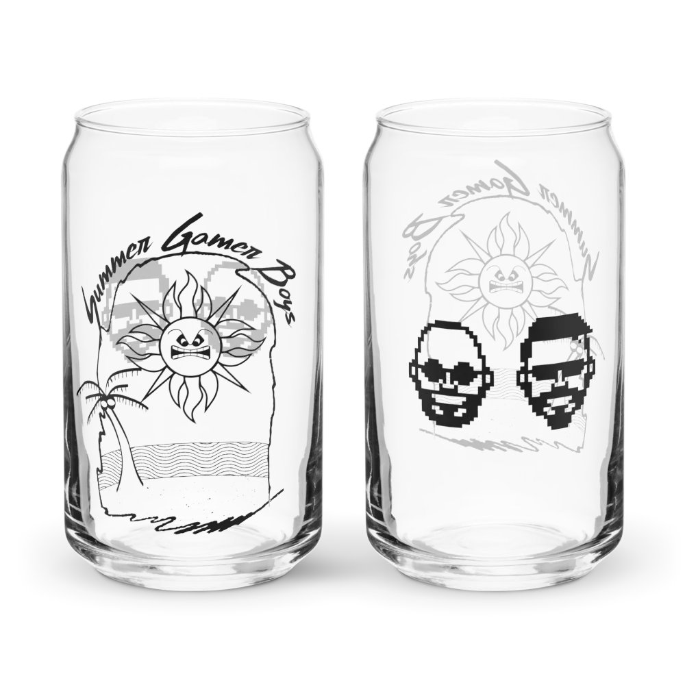Summer Gamer Boys Beer-Shaped Glass product image (2)