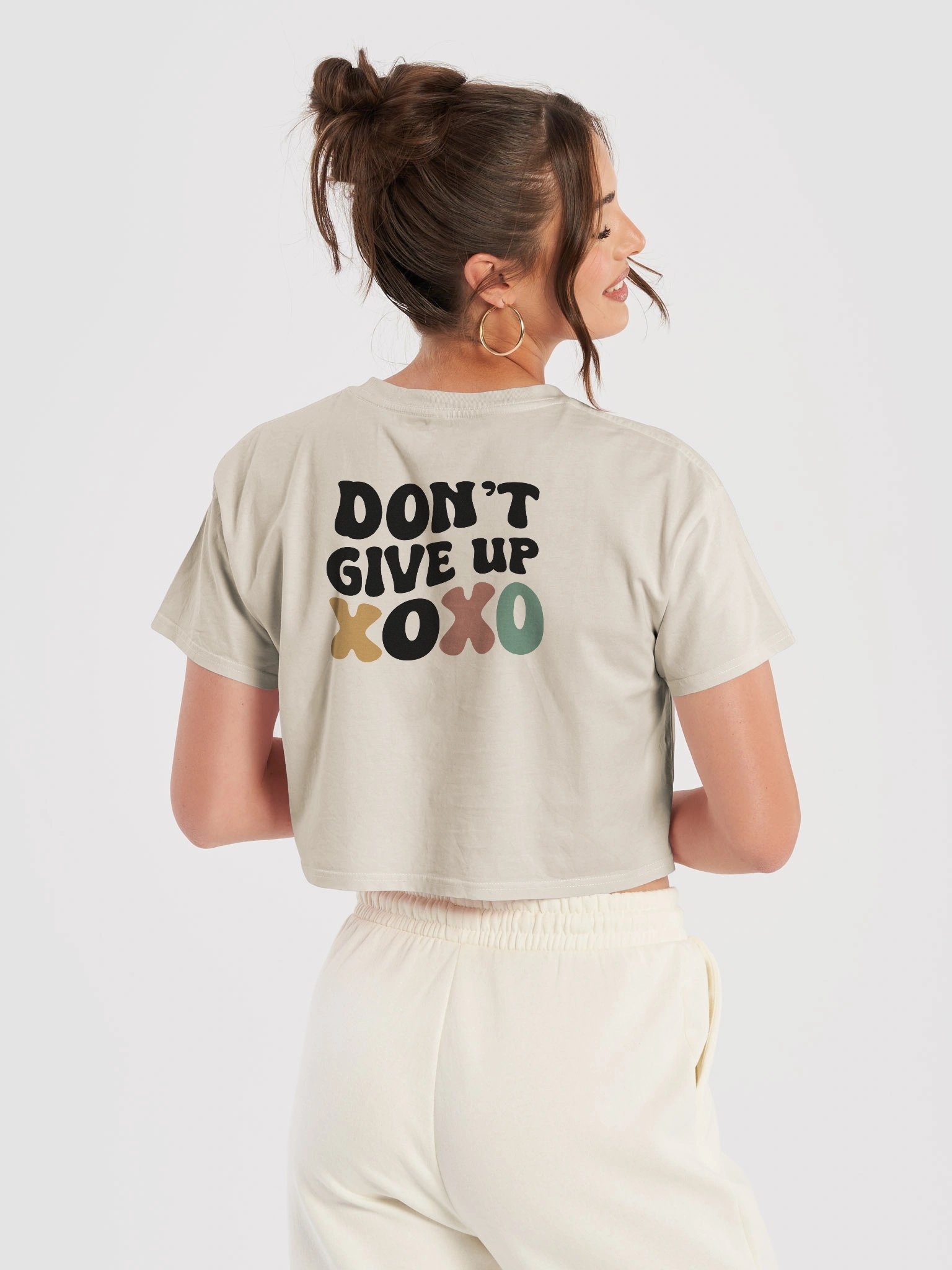Don't Give Up Crop Top - @itsalyssastevenss product image (5)