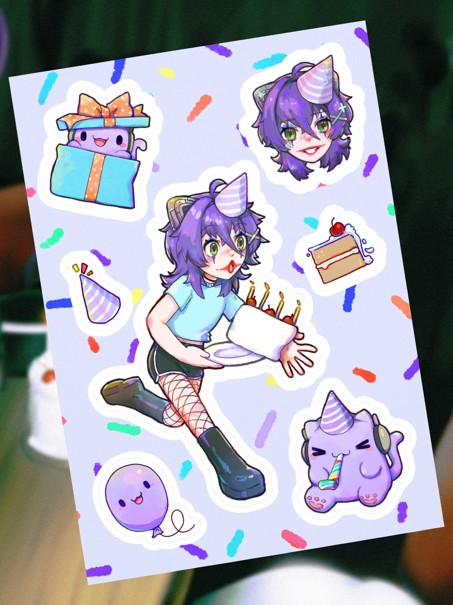 BDAY 2026 - STICKER SHEET product image (1)